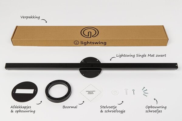 Lightswing Lightswing Single L 90 cm schwarz Lightswing Lightswing Single L 90 cm schwarz