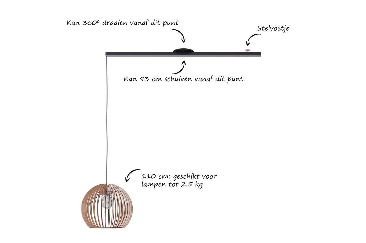 Lightswing Lightswing Single L 110 cm schwarz Lightswing Lightswing Single L 110 cm schwarz