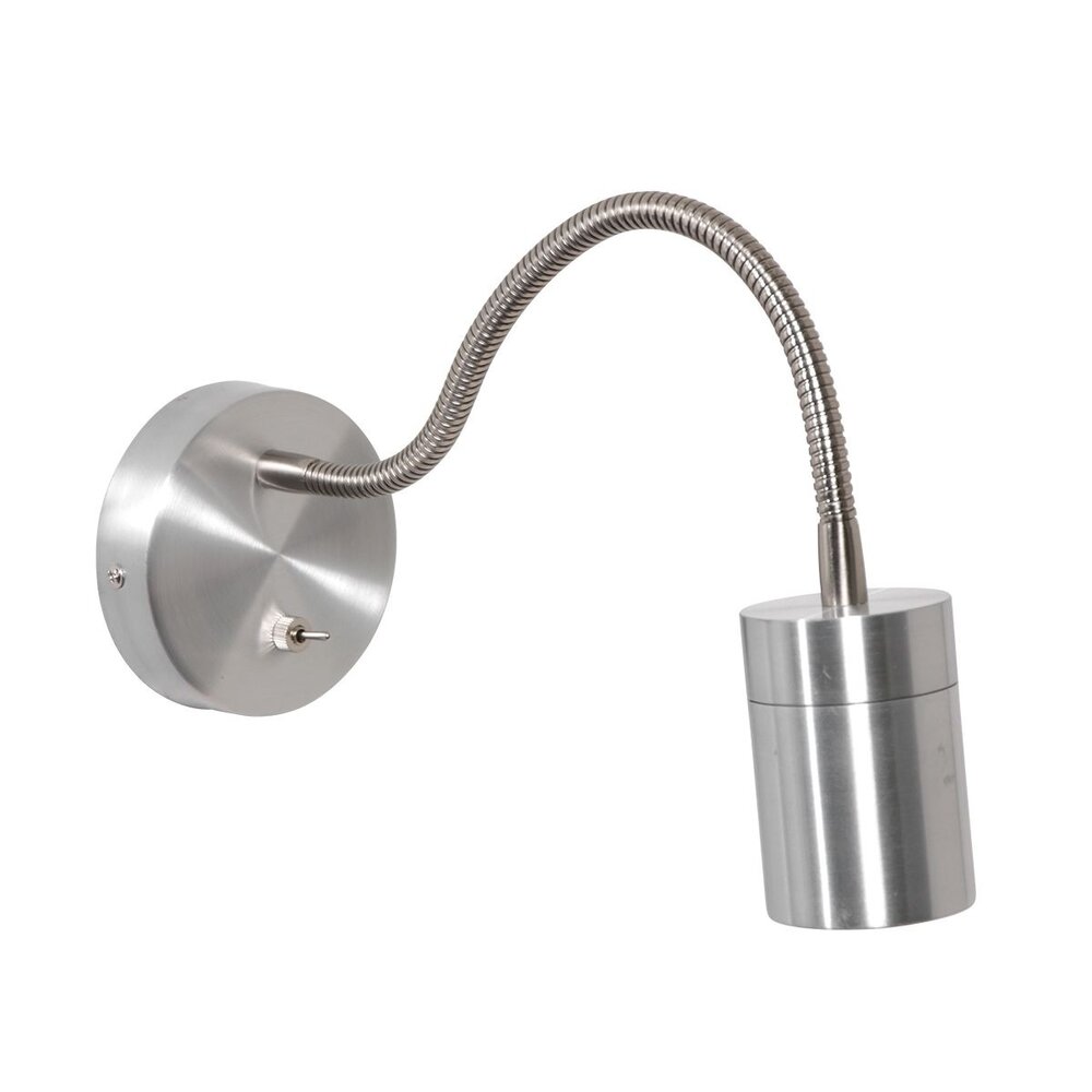 Steinhauer Wandleuchte Upround inkl. GU10 LED mattchrom Steinhauer Wandleuchte Upround inkl. GU10 LED mattchrom