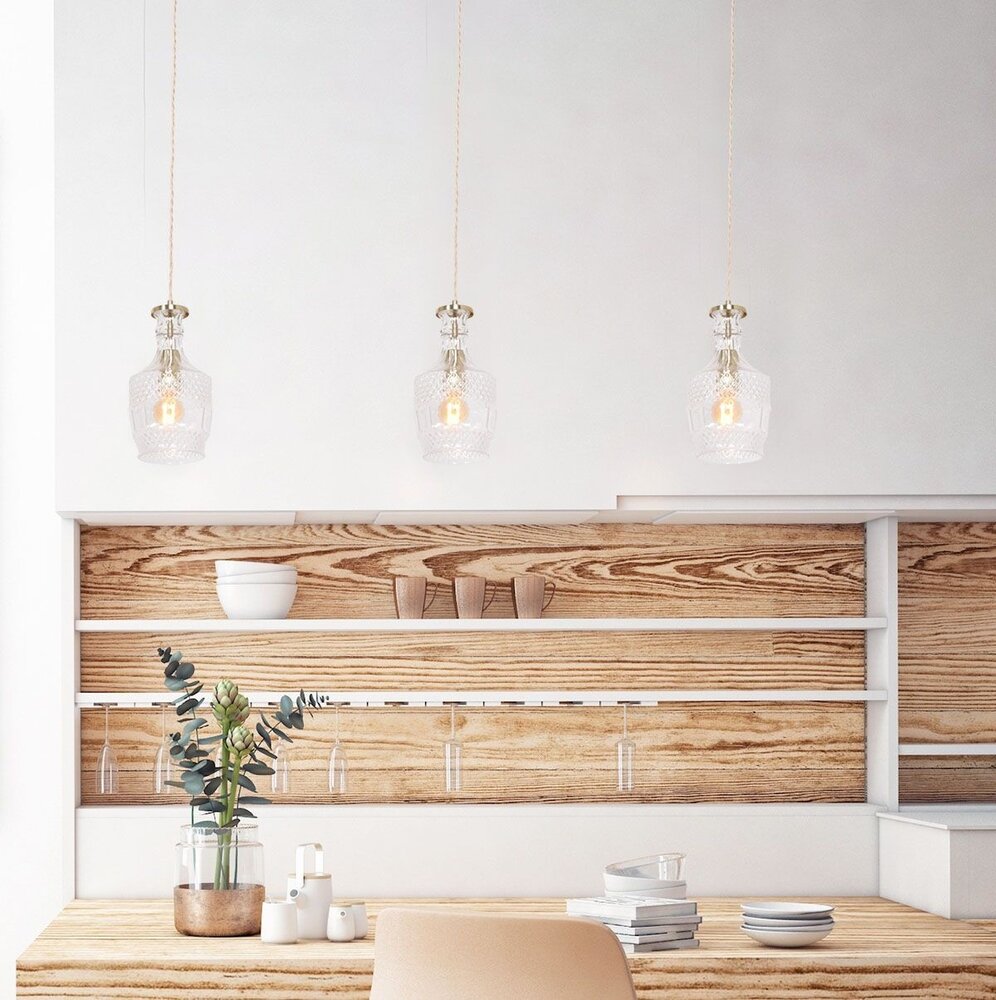 Mexlite Hängeleuchte Grazio Glas Ø 12.5 cm Matt Gold Mexlite Hängeleuchte Grazio Glas Ø 12.5 cm Matt Gold