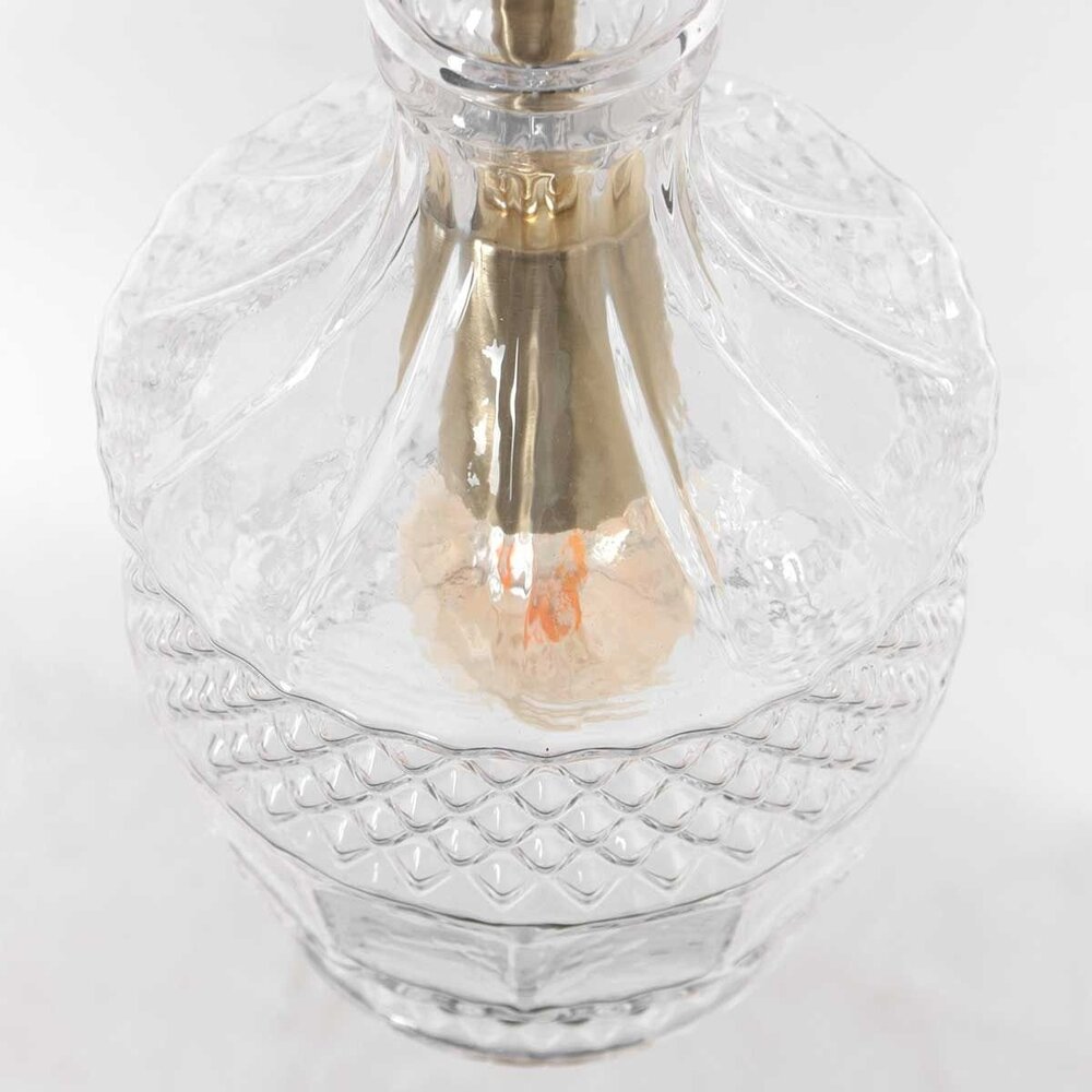 Mexlite Hängeleuchte Grazio Glas Ø 12.5 cm Matt Gold Mexlite Hängeleuchte Grazio Glas Ø 12.5 cm Matt Gold