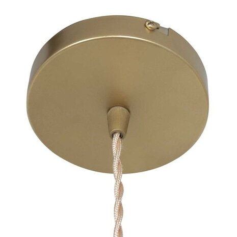 Mexlite Hängeleuchte Grazio Glas Ø 18 cm matt gold Mexlite Hängeleuchte Grazio Glas Ø 18 cm matt gold