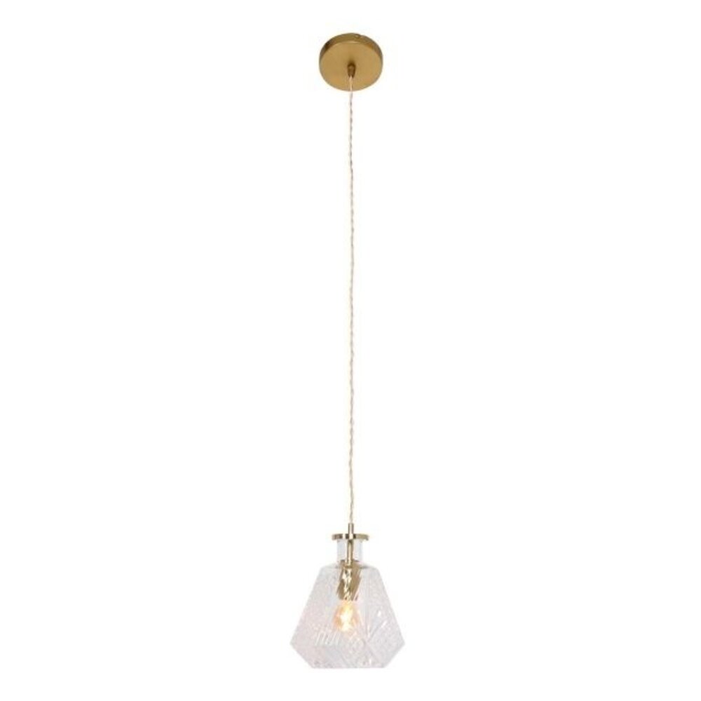Mexlite Hängeleuchte Grazio Glas Ø 18 cm matt gold Mexlite Hängeleuchte Grazio Glas Ø 18 cm matt gold