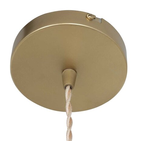 Mexlite Hängeleuchte Grazio Glas Ø 14 cm matt gold Mexlite Hängeleuchte Grazio Glas Ø 14 cm matt gold