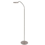 Mexlite Stehleuchte Platu H 132 cm Chrom matt Mexlite Stehleuchte Platu H 132 cm Chrom matt