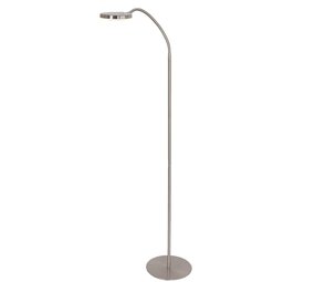 Mexlite Stehleuchte Platu H 132 cm Chrom matt Mexlite Stehleuchte Platu H 132 cm Chrom matt