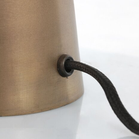 Mexlite Tischlampe Pimpernel H 42 cm Bronze Mexlite Tischlampe Pimpernel H 42 cm Bronze