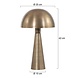 Steinhauer Tischlampe Pimpernel H 42 cm Bronze Steinhauer Tischlampe Pimpernel H 42 cm Bronze