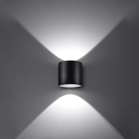 Sollux Wandleuchte Orbis schwarz Sollux Wandleuchte Orbis schwarz