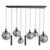 Hängeleuchte bollique L 140 cm B 25 cm 9 Lichter 3798 schwarz Hängeleuchte bollique L 140 cm B 25 cm 9 Lichter 3798 schwarz