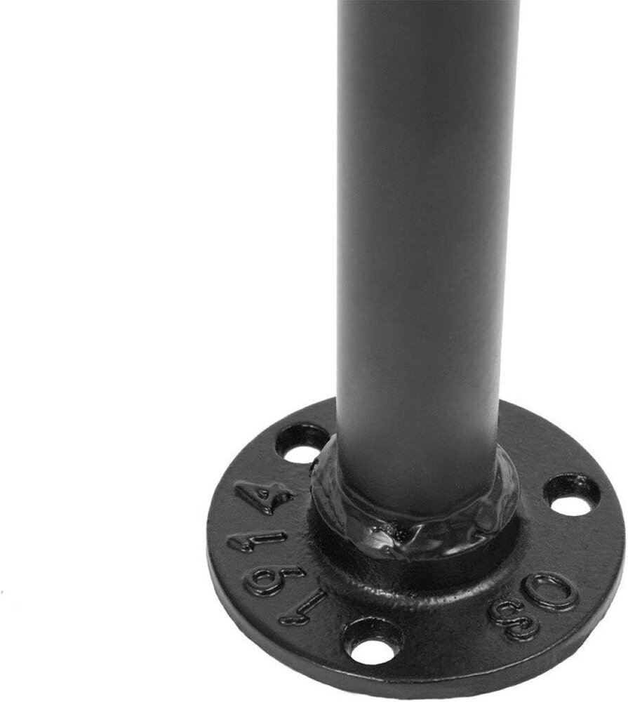 Ylumen Kleiderständer 2x Stange Mitchell L 75 cm schwarz