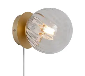 Nordlux Wandleuchte Chisell Ø 15 cm matt gold Nordlux Wandleuchte Chisell Ø 15 cm matt gold