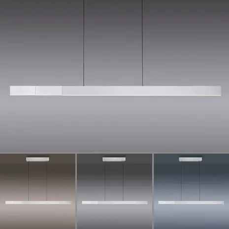 Neuhaus PURE Hängeleuchte e-Lift + e-Slide L 120-200 cm Chrom matt Neuhaus PURE Hängeleuchte e-Lift + e-Slide L 120-200 cm Chrom matt