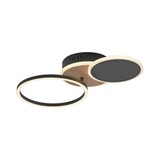 Paul Neuhaus Deckenleuchte Baikal 3-Licht Holz schwarz Paul Neuhaus Deckenleuchte Baikal 3-Licht Holz schwarz