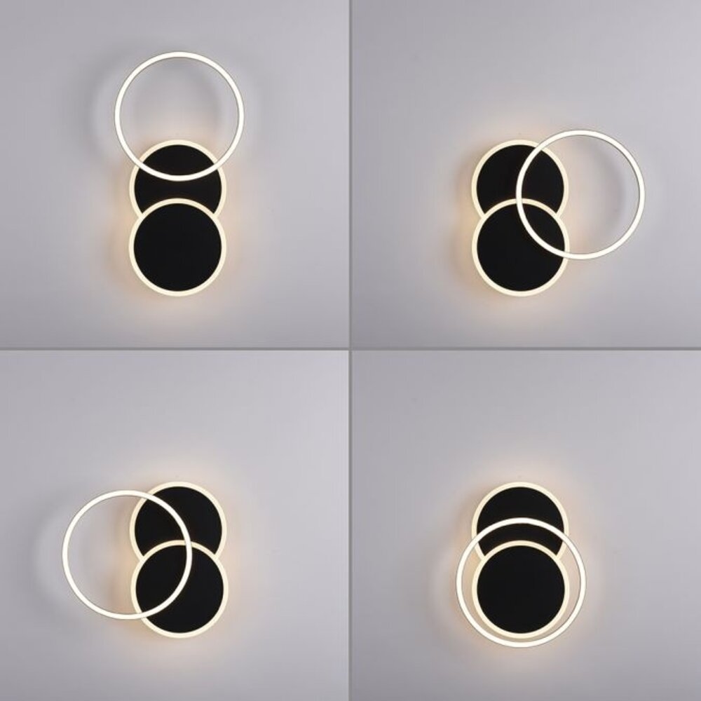 Paul Neuhaus Deckenleuchte Baikal 3-Licht schwarz Paul Neuhaus Deckenleuchte Baikal 3-Licht schwarz