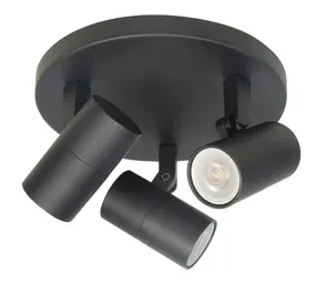 Highlight Spot Picollo 3 Licht Ø 17 cm inkl mini GU10 schwarz Highlight Spot Picollo 3 Licht Ø 17 cm inkl mini GU10 schwarz