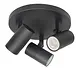 Spot Picollo 3 Licht Ø 17 cm inkl mini GU10 schwarz Spot Picollo 3 Licht Ø 17 cm inkl mini GU10 schwarz