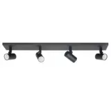 Highlight Spot Picollo 4-flammig L 65 cm inkl mini GU10 schwarz Highlight Spot Picollo 4-flammig L 65 cm inkl mini GU10 schwarz