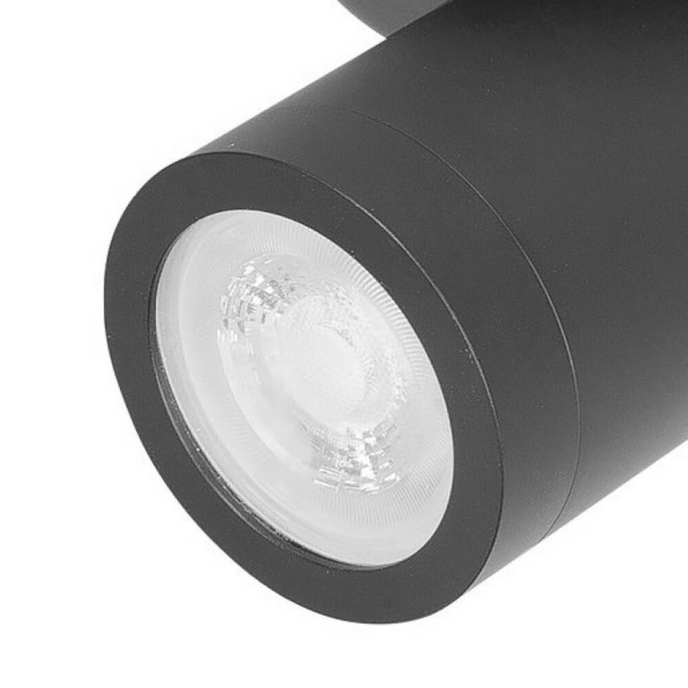 Highlight Spot Oliver 3-Licht rund Bad IP44 schwarz Highlight Spot Oliver 3-Licht rund Bad IP44 schwarz