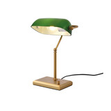 Artdelight Tischlampe Stanford H 37 cm gold grün Artdelight Tischlampe Stanford H 37 cm gold grün