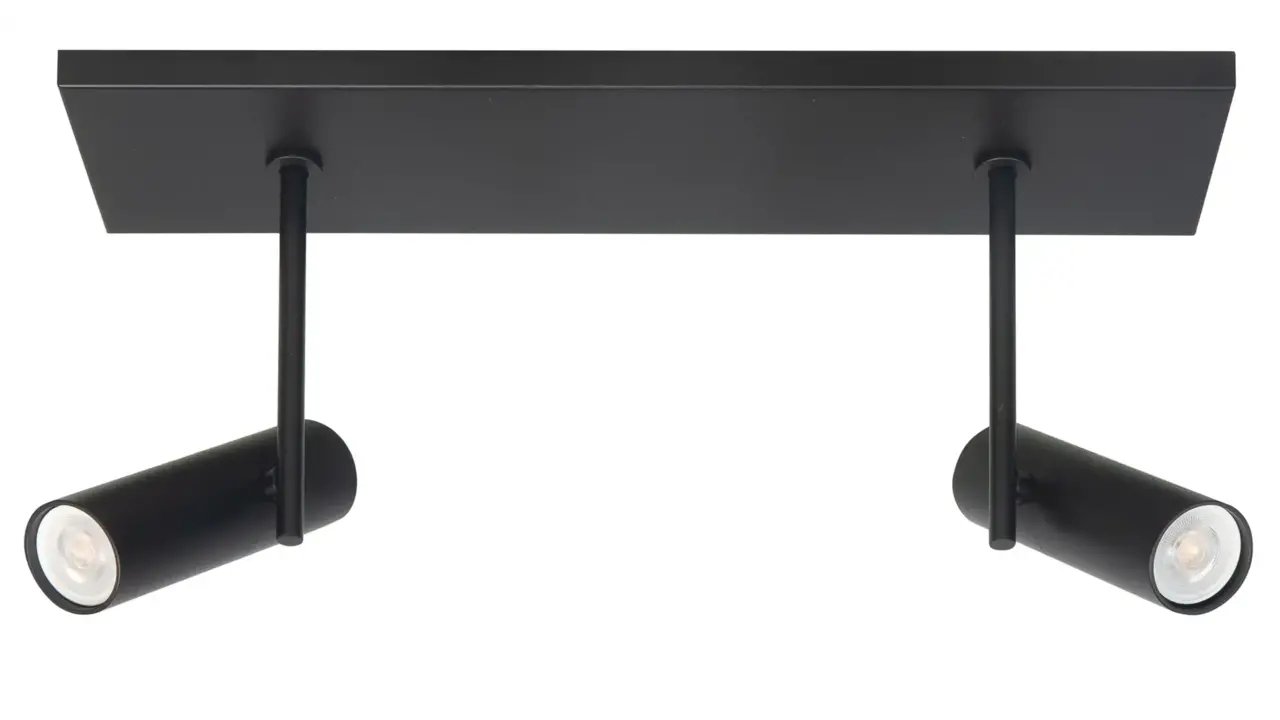 Highlight Spot Trend 2 Licht L 40 cm inkl mini GU10 schwarz Highlight Spot Trend 2 Licht L 40 cm inkl mini GU10 schwarz