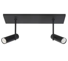 Highlight Spot Trend 2 Licht L 40 cm inkl mini GU10 schwarz Highlight Spot Trend 2 Licht L 40 cm inkl mini GU10 schwarz