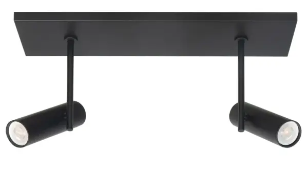 Highlight Spot Trend 2 Licht L 40 cm inkl mini GU10 schwarz Highlight Spot Trend 2 Licht L 40 cm inkl mini GU10 schwarz