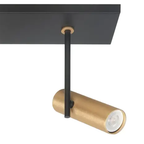 Highlight Spot Trend 2 Licht L 40 cm inkl mini GU10 schwarz gold Highlight Spot Trend 2 Licht L 40 cm inkl mini GU10 schwarz gold