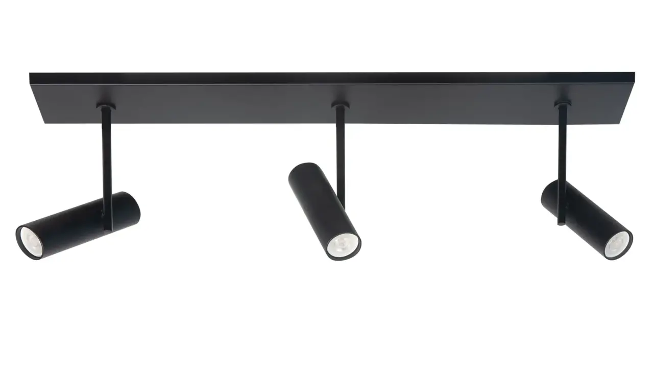 Highlight Spot Trend 3-Licht L 65 cm inkl mini GU10 schwarz Highlight Spot Trend 3-Licht L 65 cm inkl mini GU10 schwarz