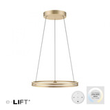 Neuhaus PURE Hängeleuchte E-Loop e-Lift Ø 70 cm matt gold Neuhaus PURE Hängeleuchte E-Loop e-Lift Ø 70 cm matt gold