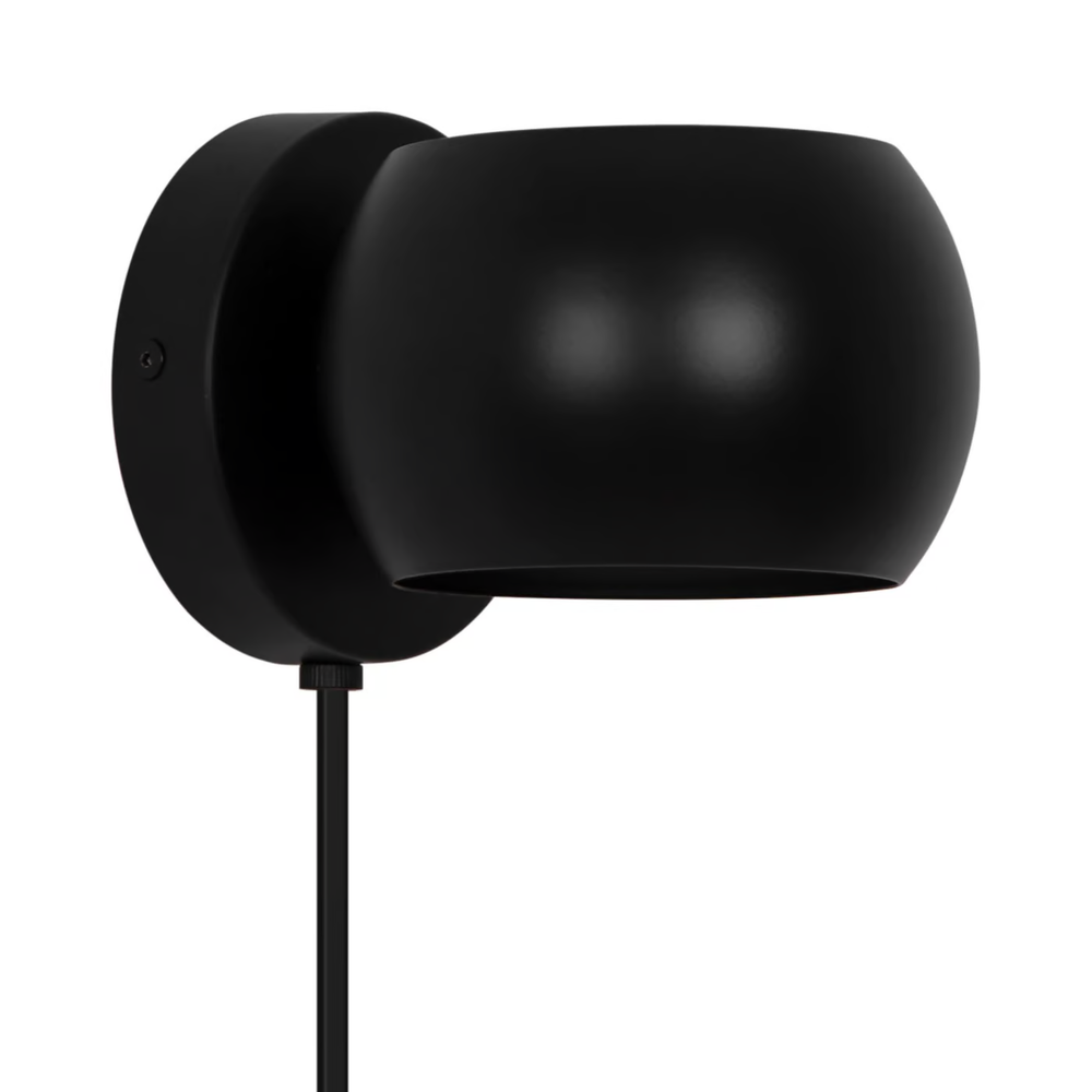 Nordlux Wandleuchte Belir Ø 13 cm schwarz Nordlux Wandleuchte Belir Ø 13 cm schwarz