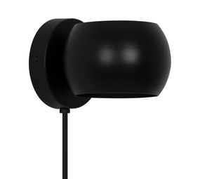 Nordlux Wandleuchte Belir Ø 13 cm schwarz Nordlux Wandleuchte Belir Ø 13 cm schwarz