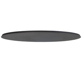 Ylumen Deckenfliese oval 160 x 55 cm ohne Löcher schwarz Ylumen Deckenfliese oval 160 x 55 cm ohne Löcher schwarz