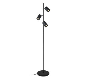 Artdelight Stehleuchte Megano 3-Licht H 160 cm schwarz Artdelight Stehleuchte Megano 3-Licht H 160 cm schwarz