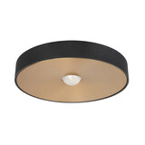 Highlight Deckenleuchte Bright Ø 26 cm Schwarz Gold Highlight Deckenleuchte Bright Ø 26 cm Schwarz Gold