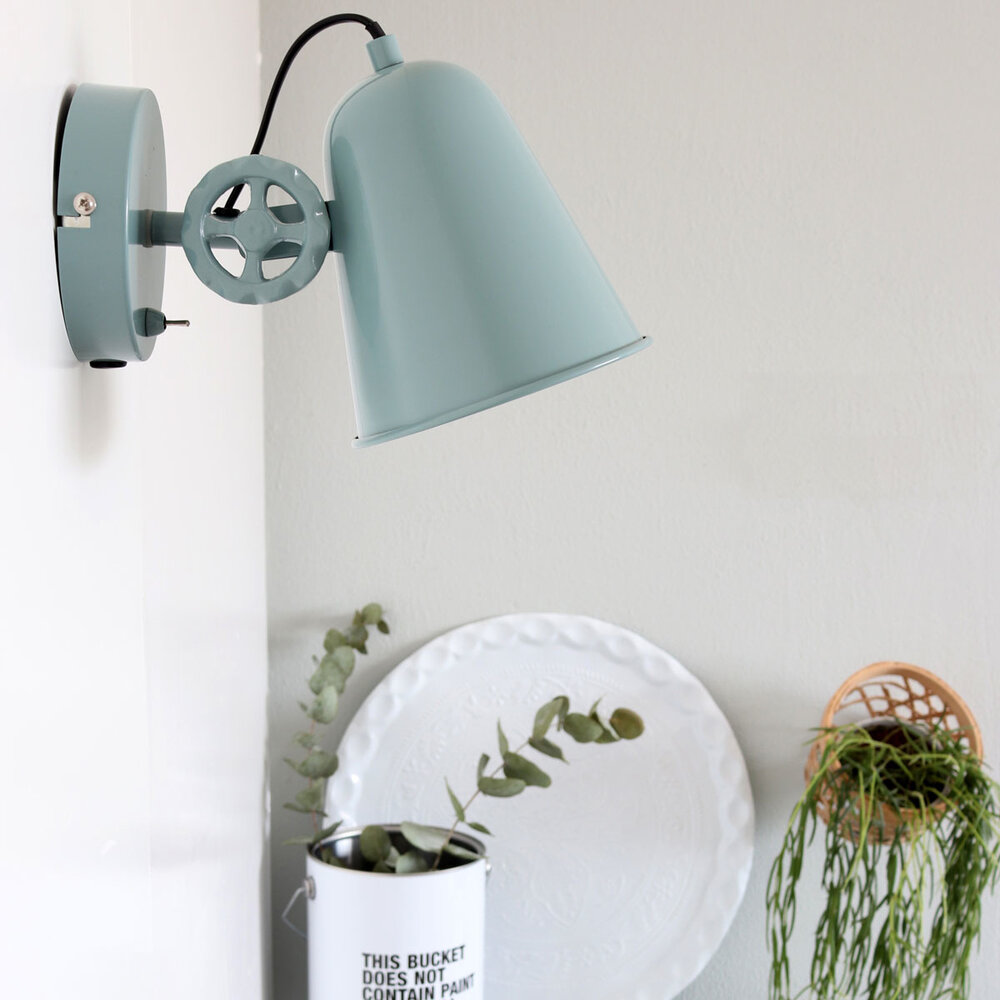 Anne Light & home Wandleuchte Delphin grün Anne Light & home Wandleuchte Delphin grün