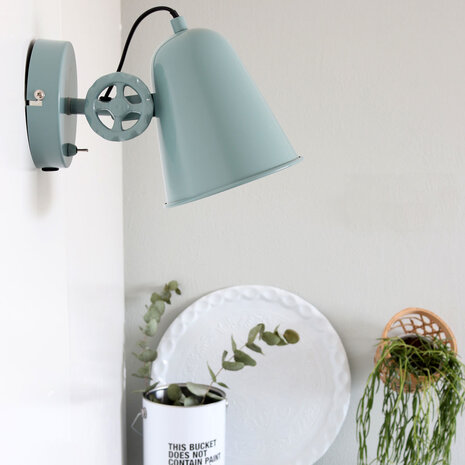 Anne Light & home Wandleuchte Delphin grün Anne Light & home Wandleuchte Delphin grün