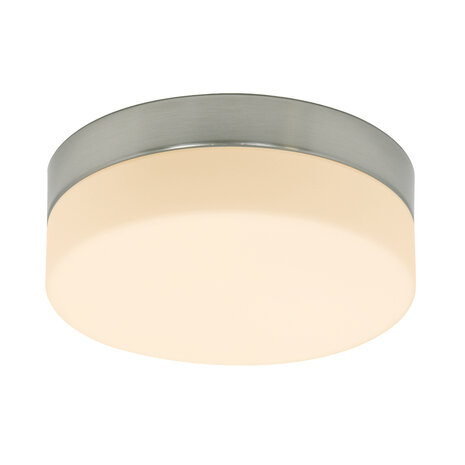 Steinhauer Deckenleuchte Decke und Wand IP44 LED 1363st Stahl Steinhauer Deckenleuchte Decke und Wand IP44 LED 1363st Stahl