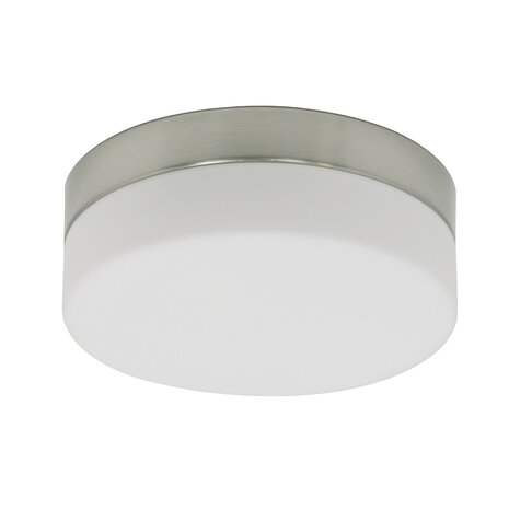 Steinhauer Deckenleuchte Decke und Wand IP44 LED 1363st Stahl Steinhauer Deckenleuchte Decke und Wand IP44 LED 1363st Stahl