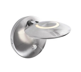 Steinhauer Wandleuchte zenith LED 1442st Stahl