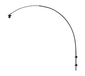 Steinhauer Wandleuchte Sparkled light 1481zw schwarz