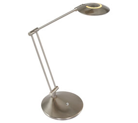 Steinhauer Tischleuchte Zodiac LED 2109 Stahl Steinhauer Tischleuchte Zodiac LED 2109 Stahl