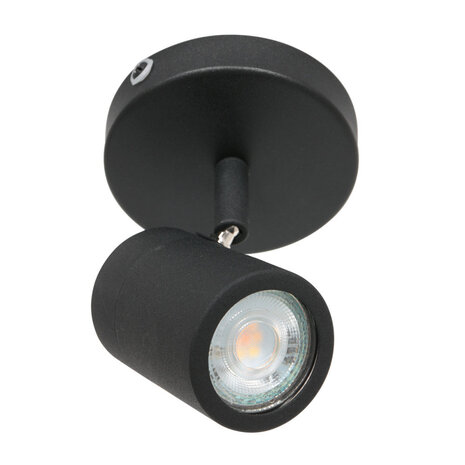 Mexlite Spot Uprund IP44 LED 2486zw schwarz