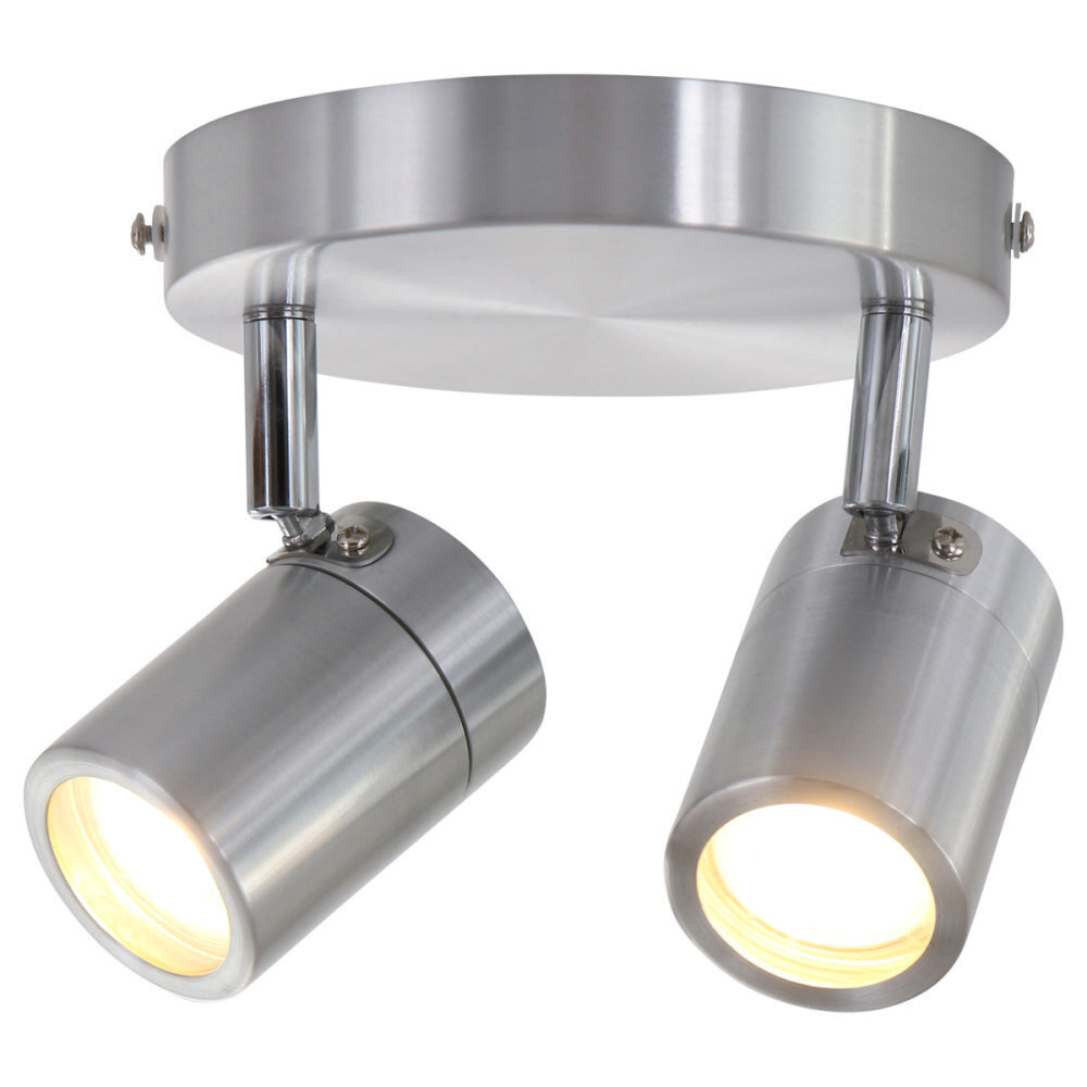Mexlite Spot Uprund IP44 LED 2487st Stahl