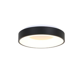 Steinhauer Ringlede Deckenleuchte Ø 38 cm 2562 schwarz Steinhauer Ringlede Deckenleuchte Ø 38 cm 2562 schwarz
