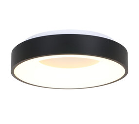 Steinhauer Ringlede Deckenleuchte Ø 48 cm 2563 schwarz Steinhauer Ringlede Deckenleuchte Ø 48 cm 2563 schwarz