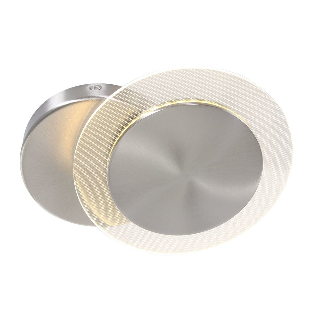 Steinhauer Lido Deckenleuchte Ø 17 cm Chrom matt Steinhauer Lido Deckenleuchte Ø 17 cm Chrom matt