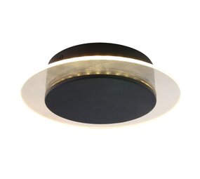 Steinhauer Lido Deckenleuchte Ø 17 cm schwarz Steinhauer Lido Deckenleuchte Ø 17 cm schwarz