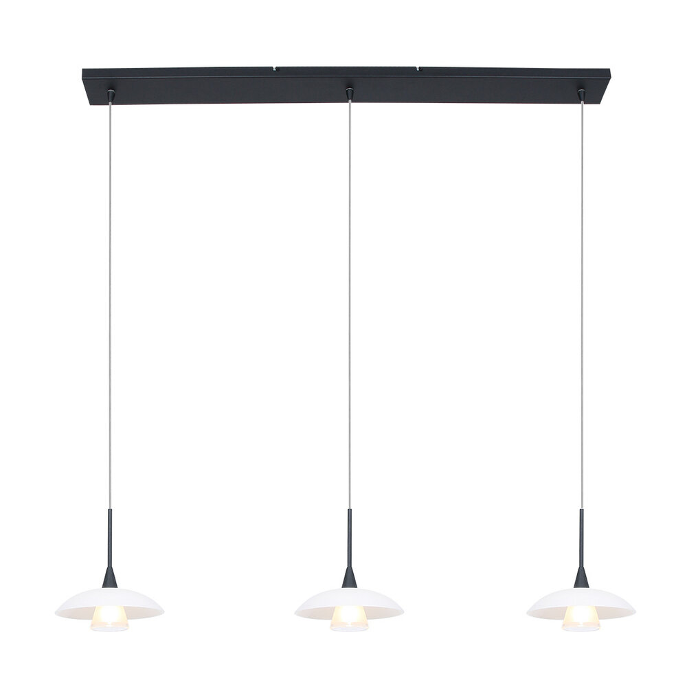 Steinhauer Hängeleuchte tallerken LED 2654zw schwarz Steinhauer Hängeleuchte tallerken LED 2654zw schwarz
