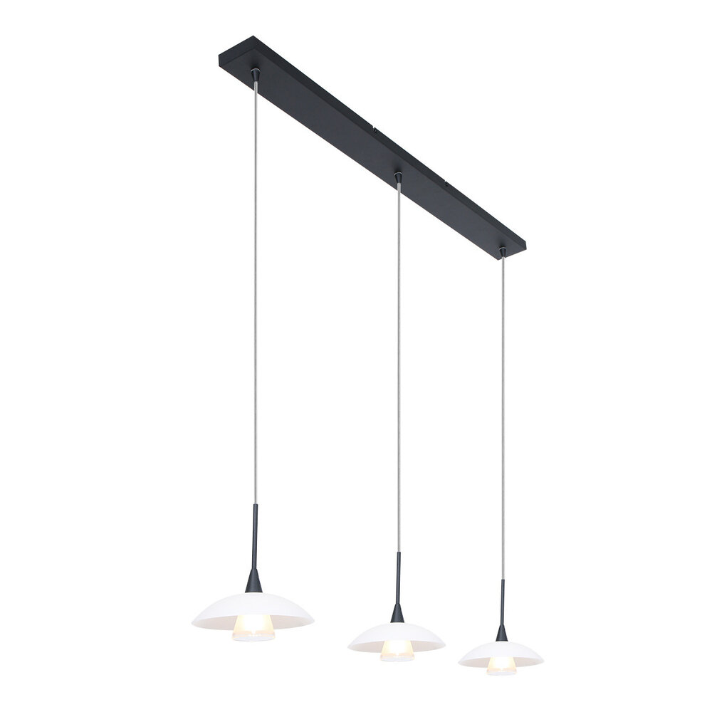 Steinhauer Hängeleuchte tallerken LED 2654zw schwarz Steinhauer Hängeleuchte tallerken LED 2654zw schwarz